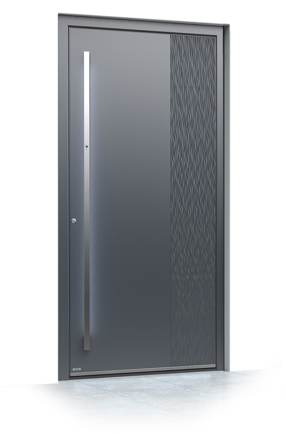 13 jednokrilni mockup Pirnar alu entrance doors premium 1016
