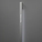 pravokutni inox sa svjetlom personalizacija